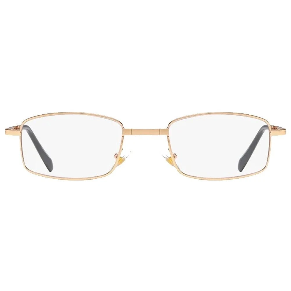 (image for) Anti Blue Light Multifocal Reading Glasses, Portable Foldable Presbyopic Glasses for Both Near Far Distances, Gold Frame Eyeglasses
