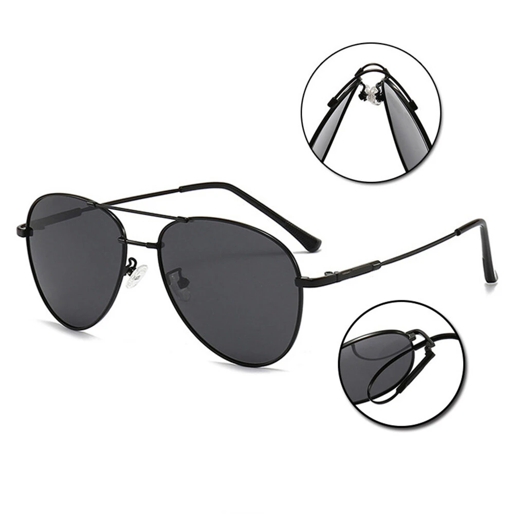 Photochromic Polarized Sunglasses UV400 Protection Anti-Glare Sun Glasses for Outdoor Driving Fishing with Case (image for) Photochromic Polarized Sunglasses UV400 Protection Anti-Glare Sun Glasses for Outdoor Driving Fishing with Case