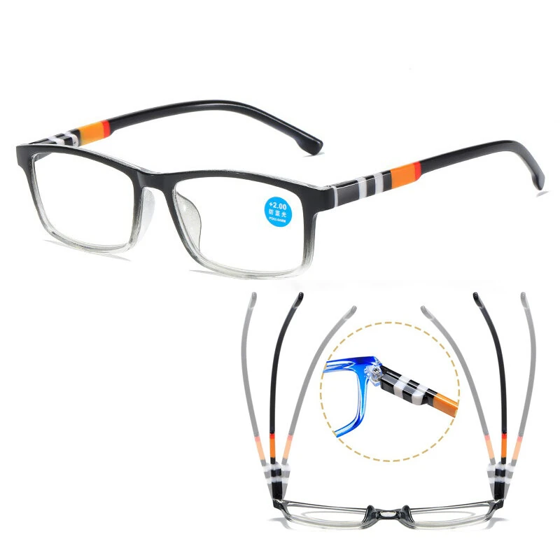 (image for) Ultralight Reading Glasses Anti-blue light Presbyopic Glasses For Women Men High Definition Comfortable Anti Eyestrain Glasses